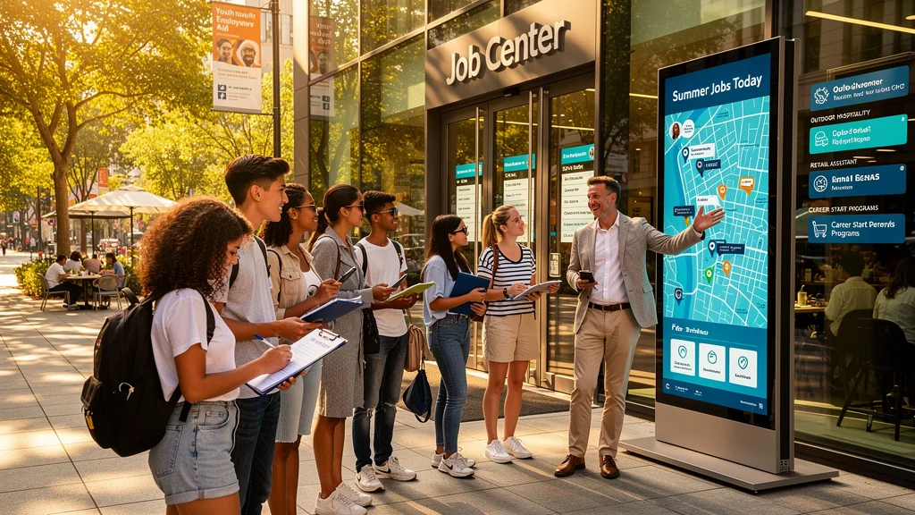 Aide à l'emploi job d'été