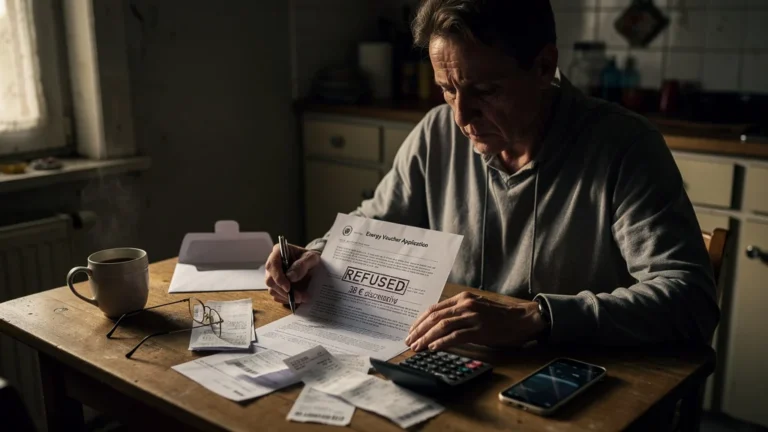 Demande de chèque énergie refusée pour 38 euros d’écart, personne face à ses factures